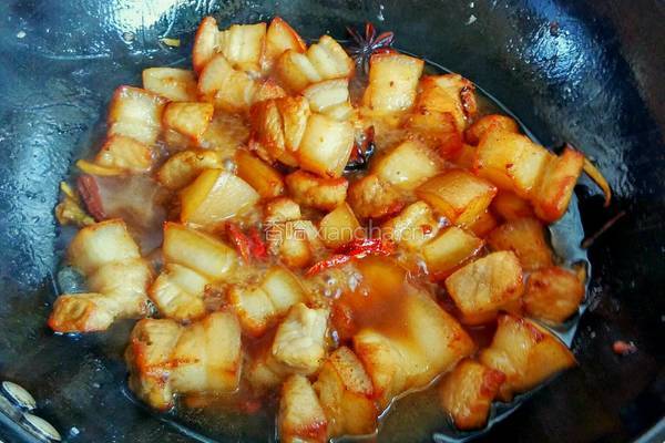 简易版的红烧肉的做法图解5