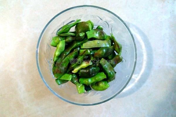 肉沫油豆的做法图解2