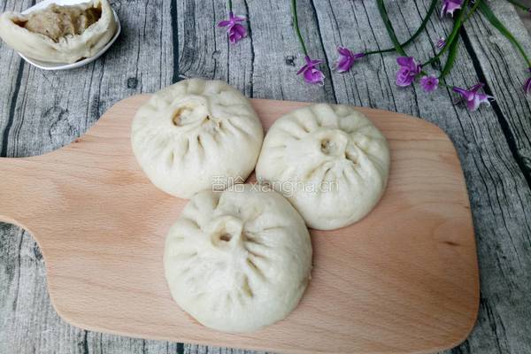 茄子馅肉包的做法图解19