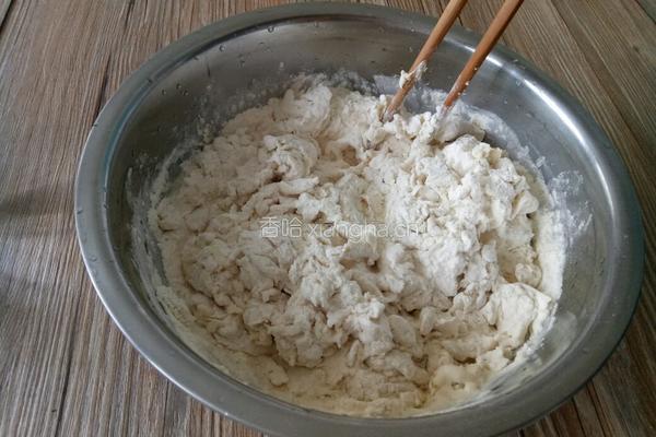 茄子馅肉包的做法图解2