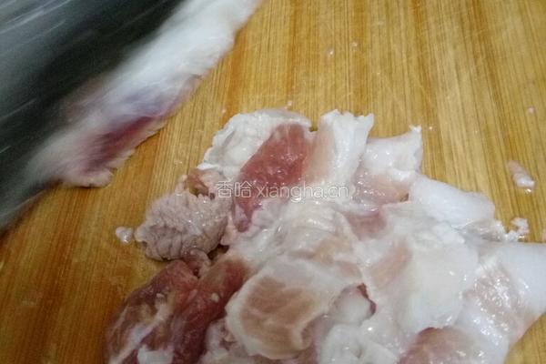 青椒芦笋炒五花的做法图解5