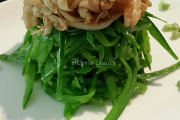 菌菇炝拌荷兰豆的做法图解6
