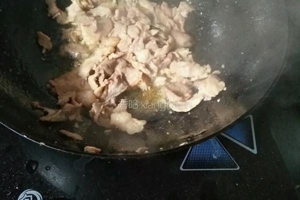 剁椒竹笋炒肉的做法图解4
