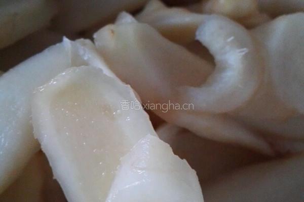 湖南特色菜子油姜的做法图解1