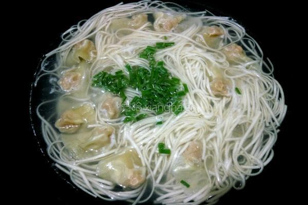 云吞面的做法图解4