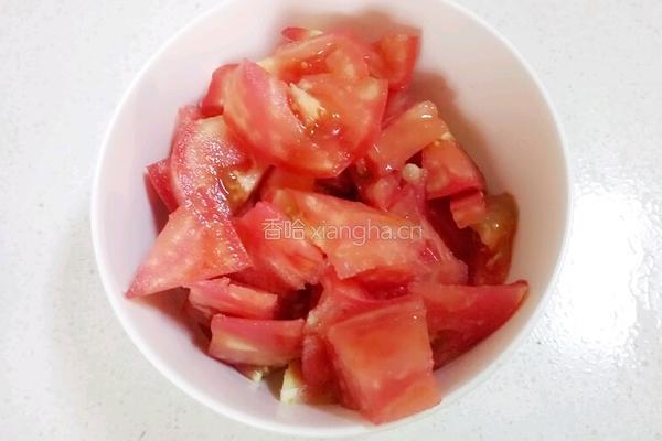 西红柿炒金针菇的做法图解4
