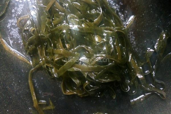 辣炒海带丝的做法图解5