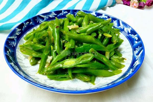 清炒四季豆的做法图解7