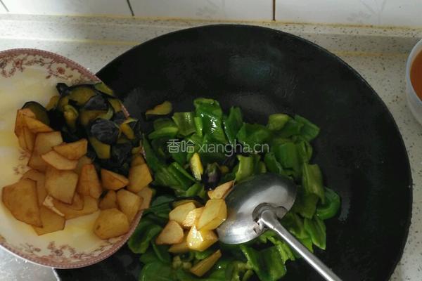 纯素地三鲜的做法图解4