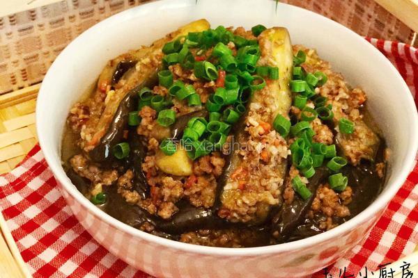 肉末茄条的做法图解13