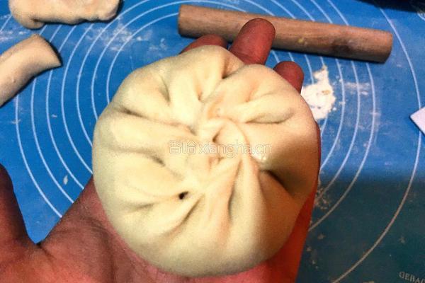 鲜肉蔬菜馅饼的做法图解6