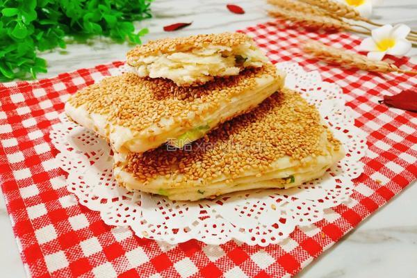 葱香烧饼的做法图解1