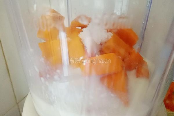 奶香南瓜面饼的做法图解3