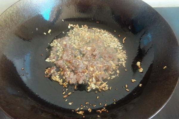 肉沫盖浇豆腐的做法图解5