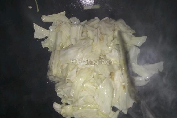 酸甜包菜的做法图解4