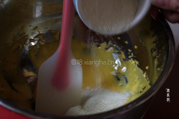 蛋黄小溶豆的做法图解6