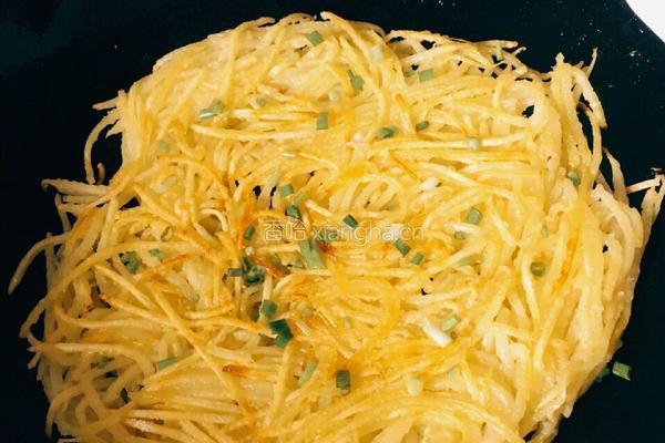 土豆丝饼的做法图解6