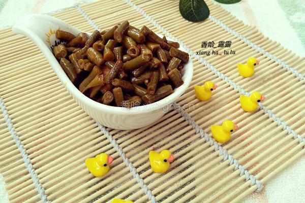 炒酸豆角的做法图解7
