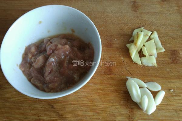 双色炒肉片的做法图解2