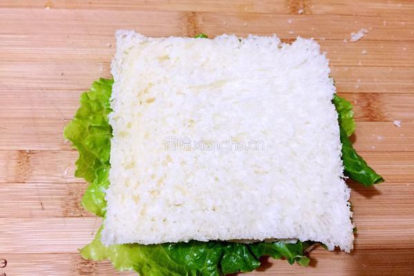 自制三明治的做法图解13