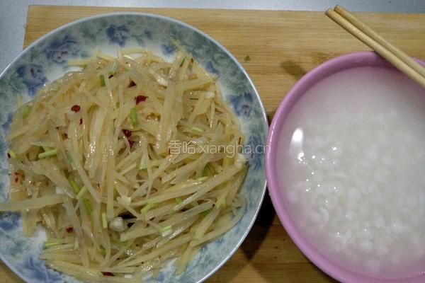 凉拌土豆丝的做法图解5