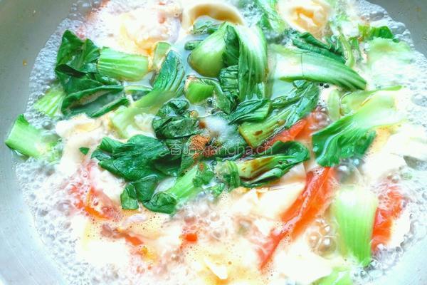 西红柿肉丝面片汤的做法图解12