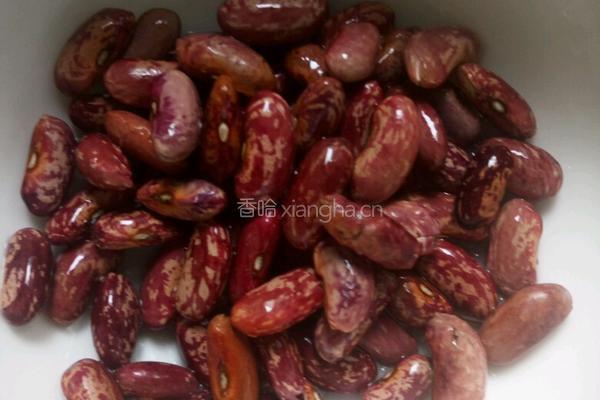 紫花云豆沾醋的做法图解2