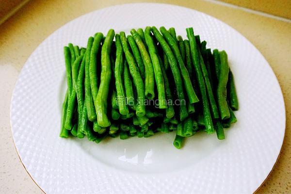 麻将蒜泥拌豇豆#年夜饭的做法图解7