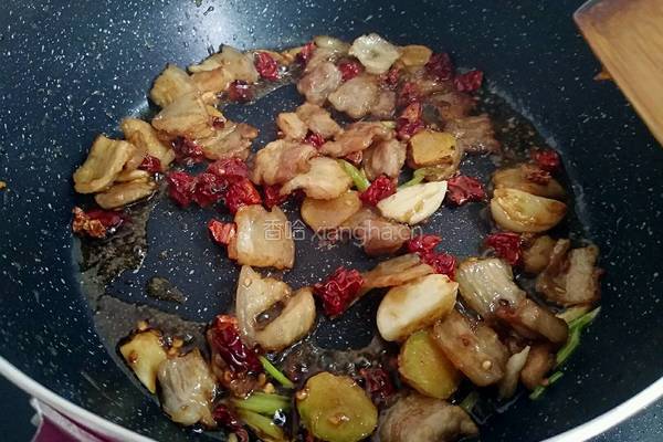 茶树菇炒肉的做法图解11
