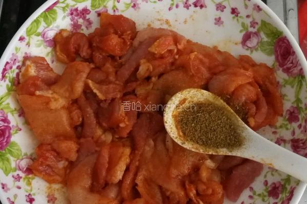 微波炉烤肉的做法图解3