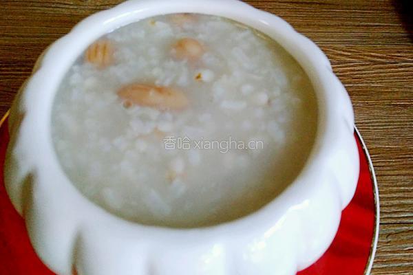 薏仁米花生粥的做法图解8