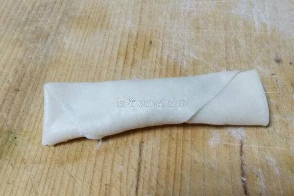 鸡丝春卷的做法图解10