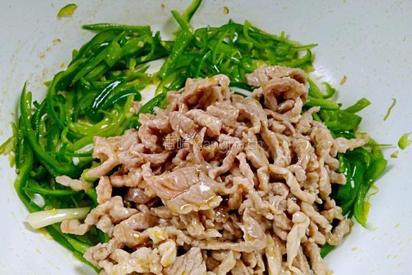 青椒肉丝的做法图解10