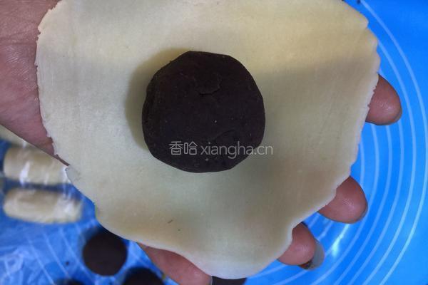 蛋黄酥(豆沙)的做法图解25