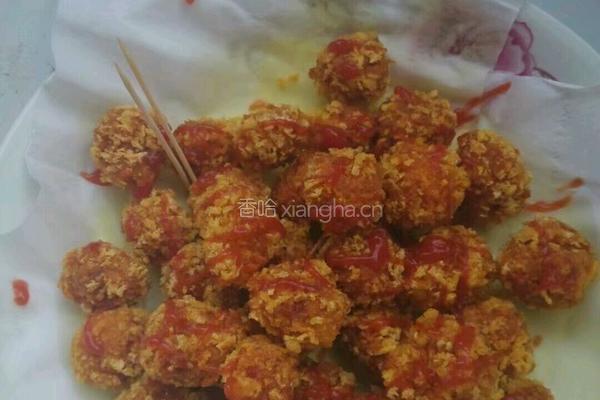 香脆鸡米花的做法图解8