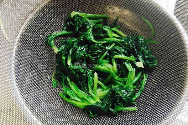 菠菜粉丝汤的做法图解5