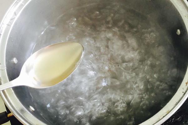 菠菜粉丝汤的做法图解8