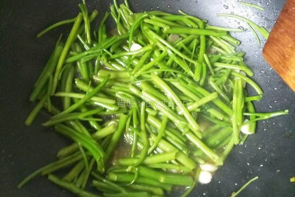 炒空心菜的做法图解5