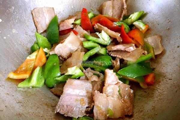 青椒炒肉的做法图解5