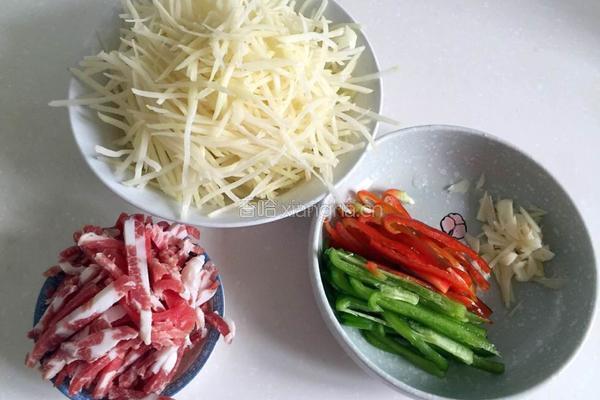 炒土豆丝的做法图解2