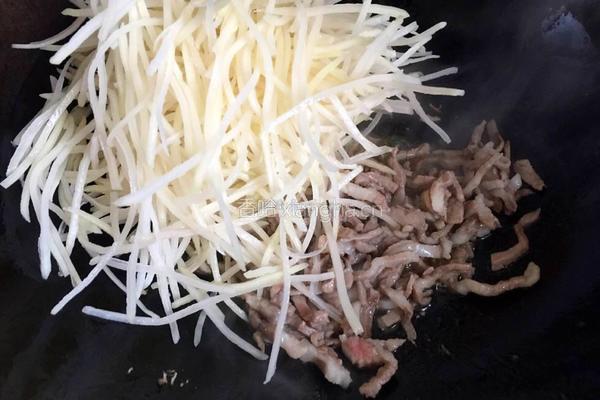炒土豆丝的做法图解4