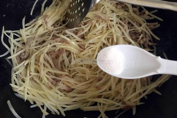炒土豆丝的做法图解5