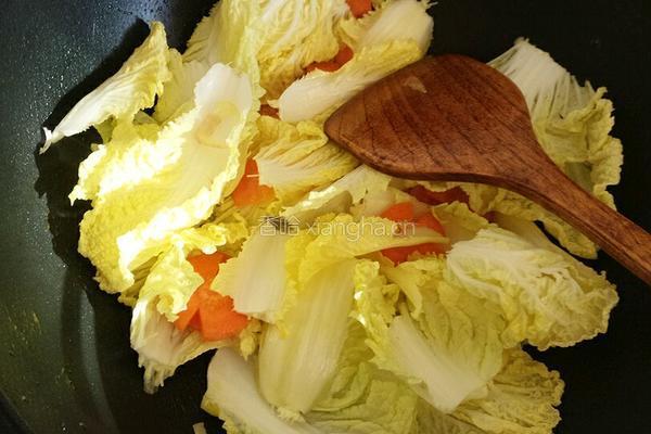 醋熘白菜木耳的做法图解5
