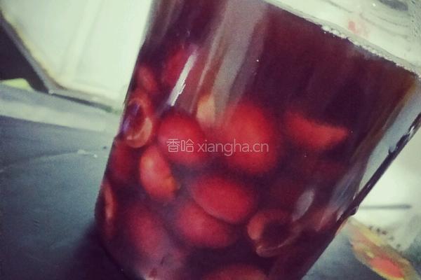 冰爽樱桃红酒的做法图解4