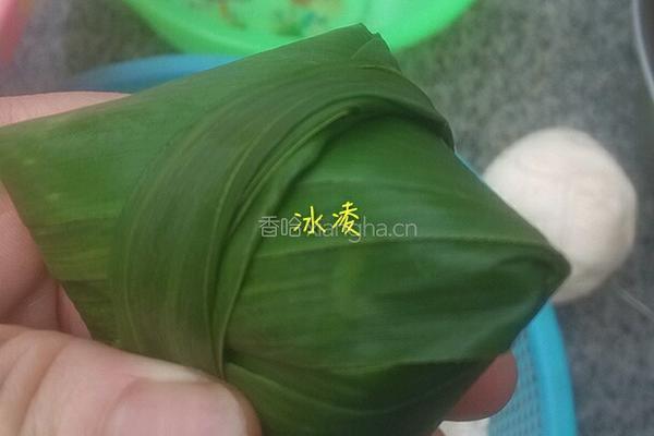 蜜枣糯米粽子的做法图解7