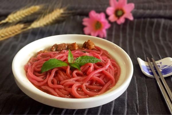 牛肉蔬汁面的做法图解17