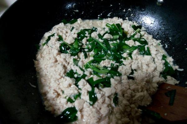 鸡刨豆腐的做法图解9