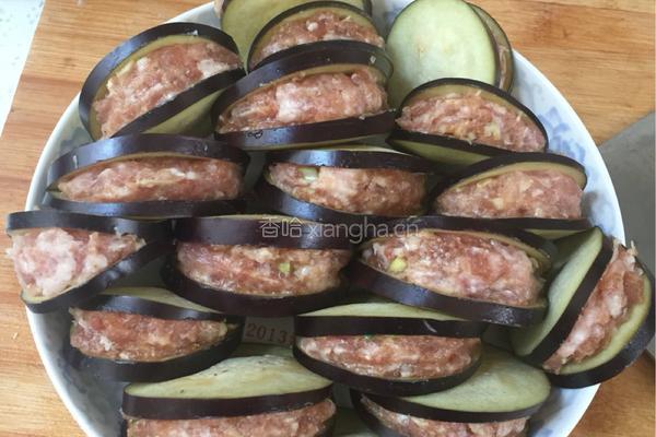 干炸茄夹的做法图解2
