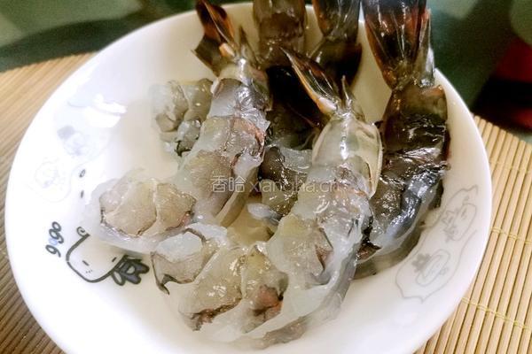 虾肉塔的做法图解2