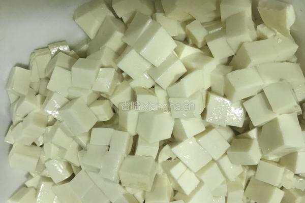 小葱拌豆腐的做法图解2